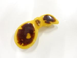 アンティーク　鼈甲張り　瓢箪　帯留め